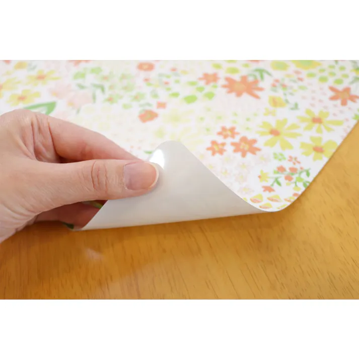 明和グラビア(株) 抗ウイルス ランチョンマット 29×44cm オレンジ VPM-コバナ 4977932260085【別送品】