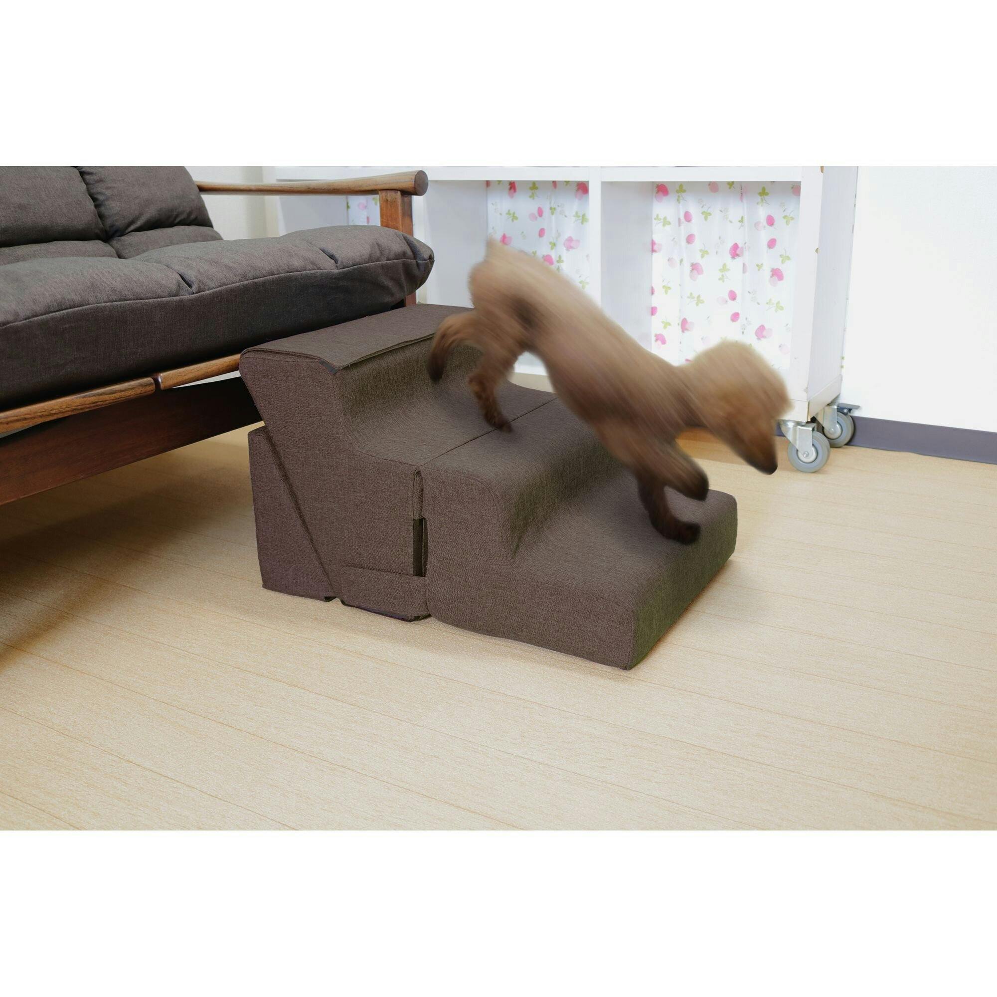 明和グラビア(株) ペットステップ ブラウン PSO-03 4977932261273