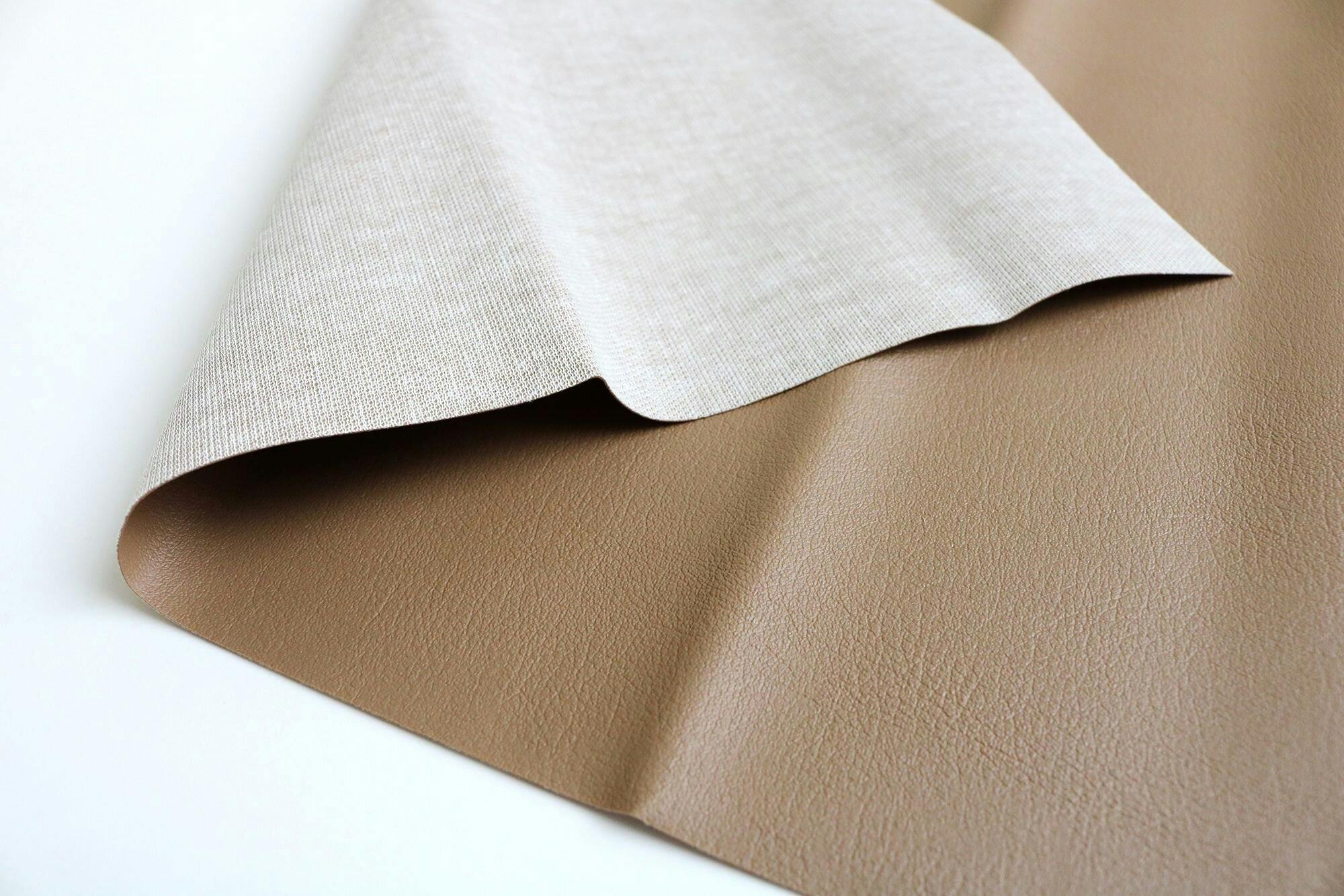 明和グラビア(株) リフォーム レザー シート 60×120cm ライトブラウン