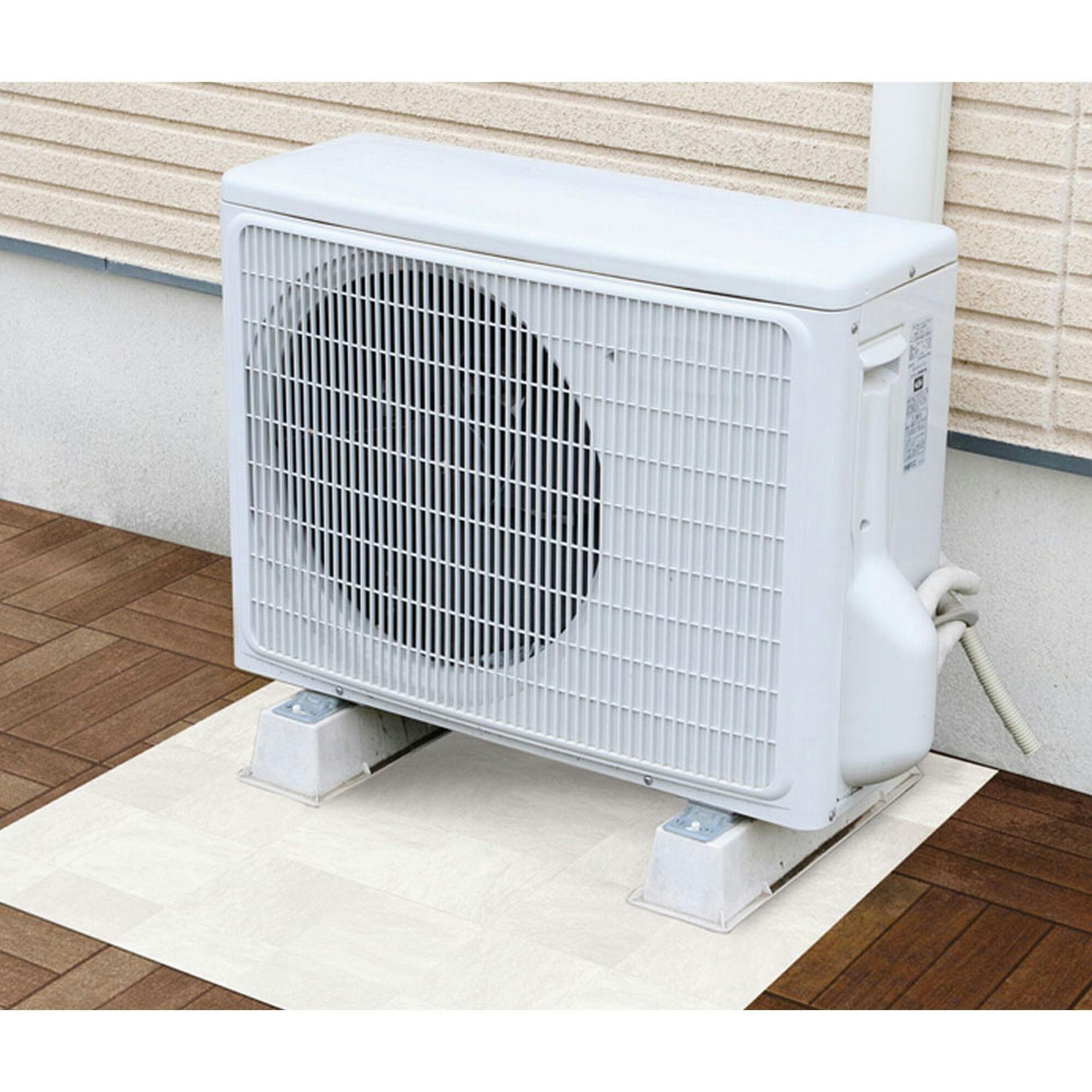 明和グラビア(株) エアコン 室外機 遮熱アンダーシート タイル 90×90cm
