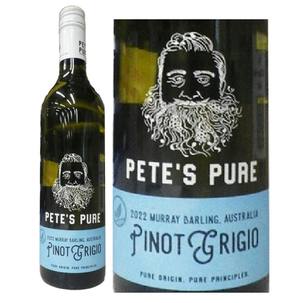 (オーストラリア)ピーツ・ピュア ピノ・グリージョ 750ml