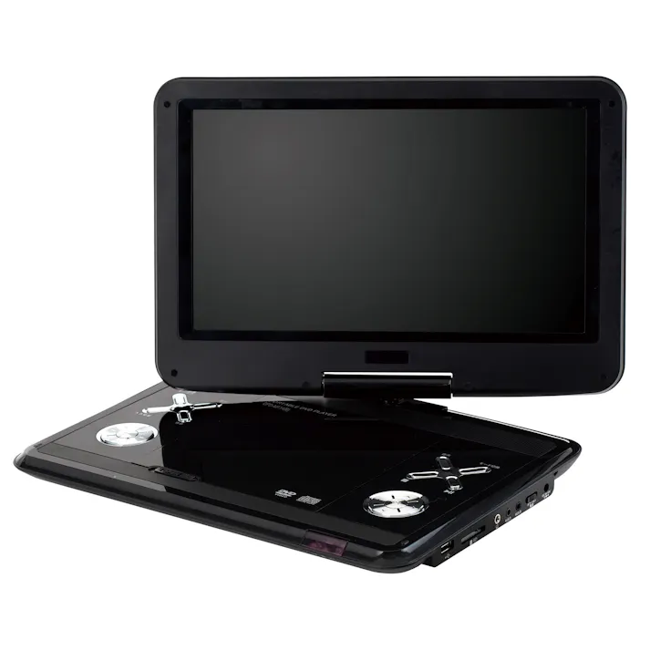 YAMAZEN Qriom YAMAZEN キュリオム ポータブルDVDプレーヤー 11.4インチ CPRM対応 車載用バッグ付き CPD-M114R(B) ブラック 4983771206238【別送品】