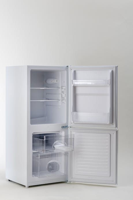 山善 YAMAZEN 2ドア冷凍冷蔵庫 106L (冷蔵室73L/冷凍室33L) YFR-D111(W)右開き【別送品】