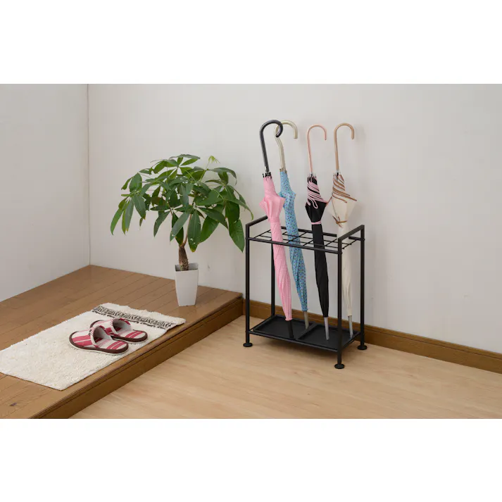 YAMAZEN ヤマゼン アンブレララツクL UMBS-L(BK) ブラック X2D25 4983771002779【別送品】