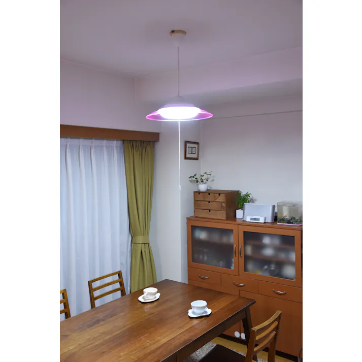 YAMAZEN YZ LEDペンダント4.5ジヨウ LP-A45D(P) ピンク XZ203 4983771180712【別送品】