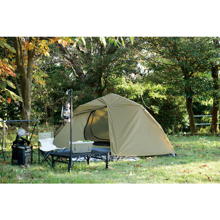 YAMAZEN CanpersCollection C.C ツーリングドームテント TDT-2(KH) カーキ X1H42 4983771203732【別送品】