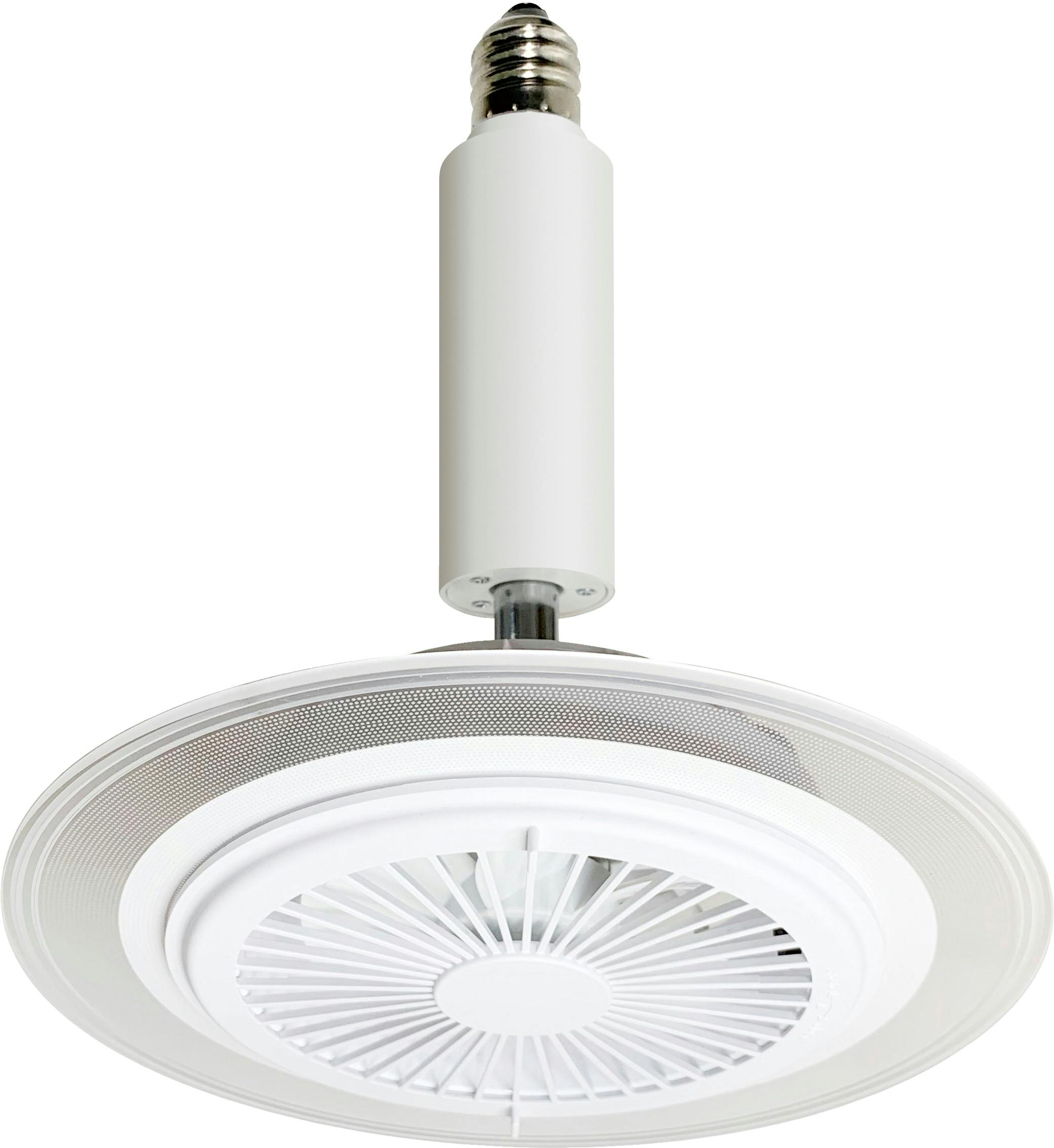 YAMAZEN YZ フアンつきミニLEDライト HDFLC-60VE E26口金 XB840
