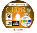 YAMAZEN QRIOM   CD-R 記録メディア データ用 1回記録用 1-48倍速 50枚 700MB 53249 4983771979842【別送品】