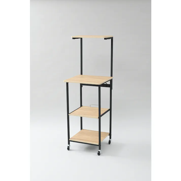 YAMAZEN ヤマゼン レンジラツク DRW-48(OAK/SBK) オーク/サンドブラック 54434 4983771988165【別送品】