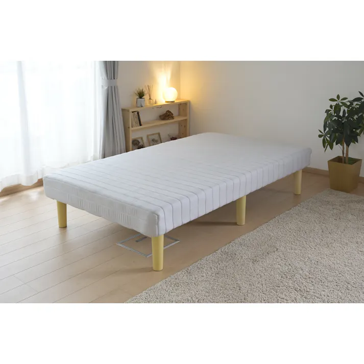 YAMAZEN(山善) 脚付マットレスSAM-12195BH(LGY) R5O34 4550533021646【別送品】