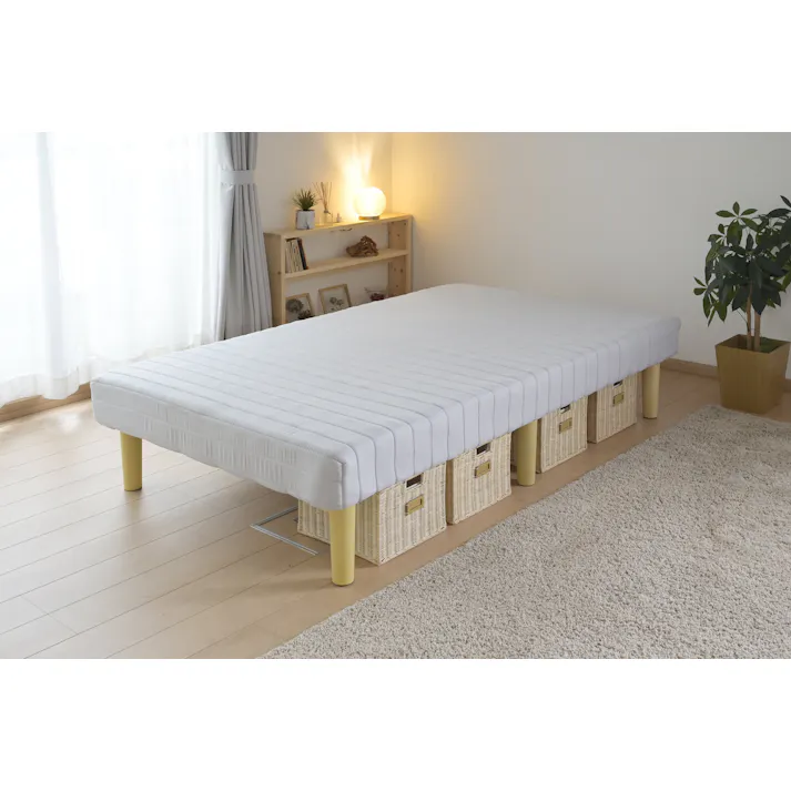 YAMAZEN(山善) 脚付マットレスSAM-12195BH(LGY) R5O34 4550533021646【別送品】