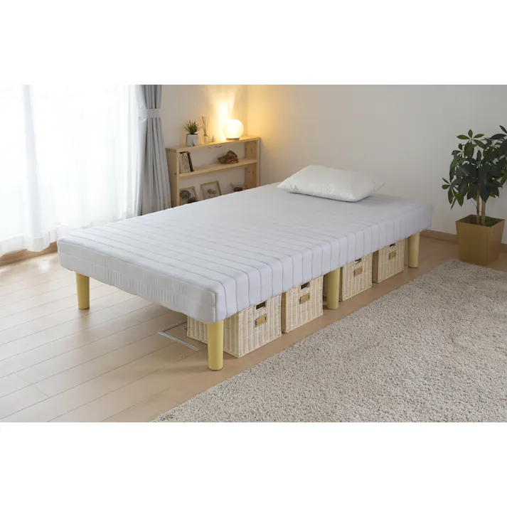 YAMAZEN(山善) 脚付マットレスSAM-12195BH(LGY) R5O34 4550533021646【別送品】