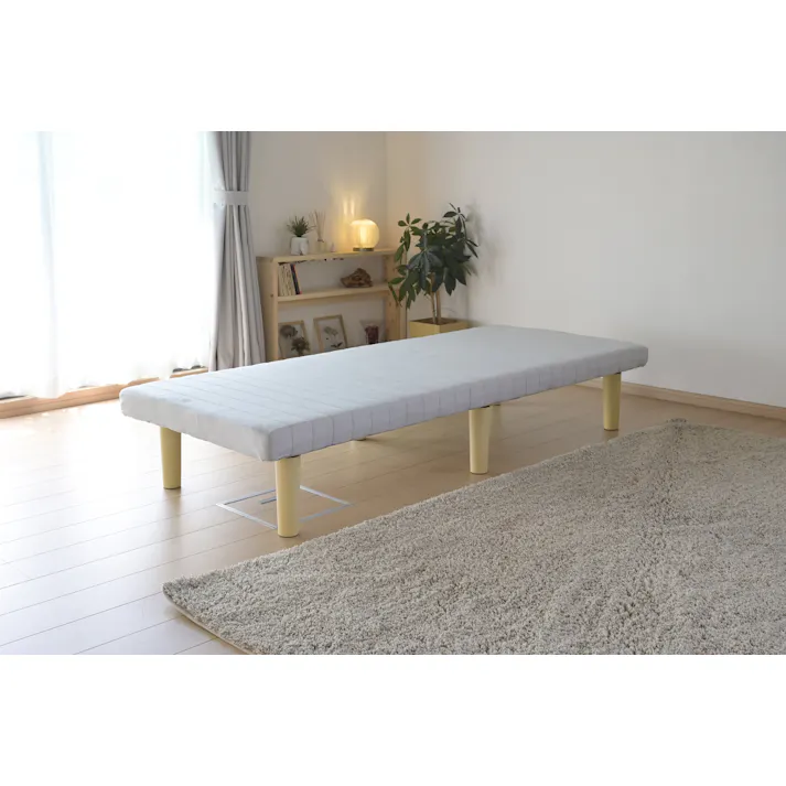 YAMAZEN(山善) 脚付マットレス SAM-80180UH(LGY) R7L13 4550533044362【別送品】