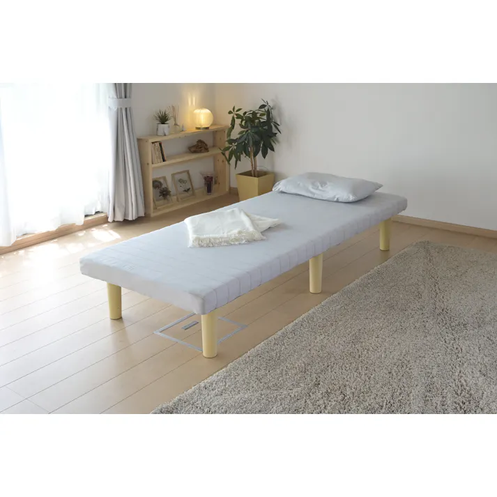 YAMAZEN(山善) 脚付マットレス SAM-80180UH(LGY) R7L13 4550533044362【別送品】