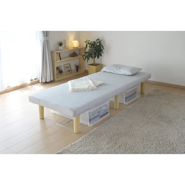 YAMAZEN(山善) 脚付マットレス SAM-80180UH(LGY) R7L13 4550533044362【別送品】