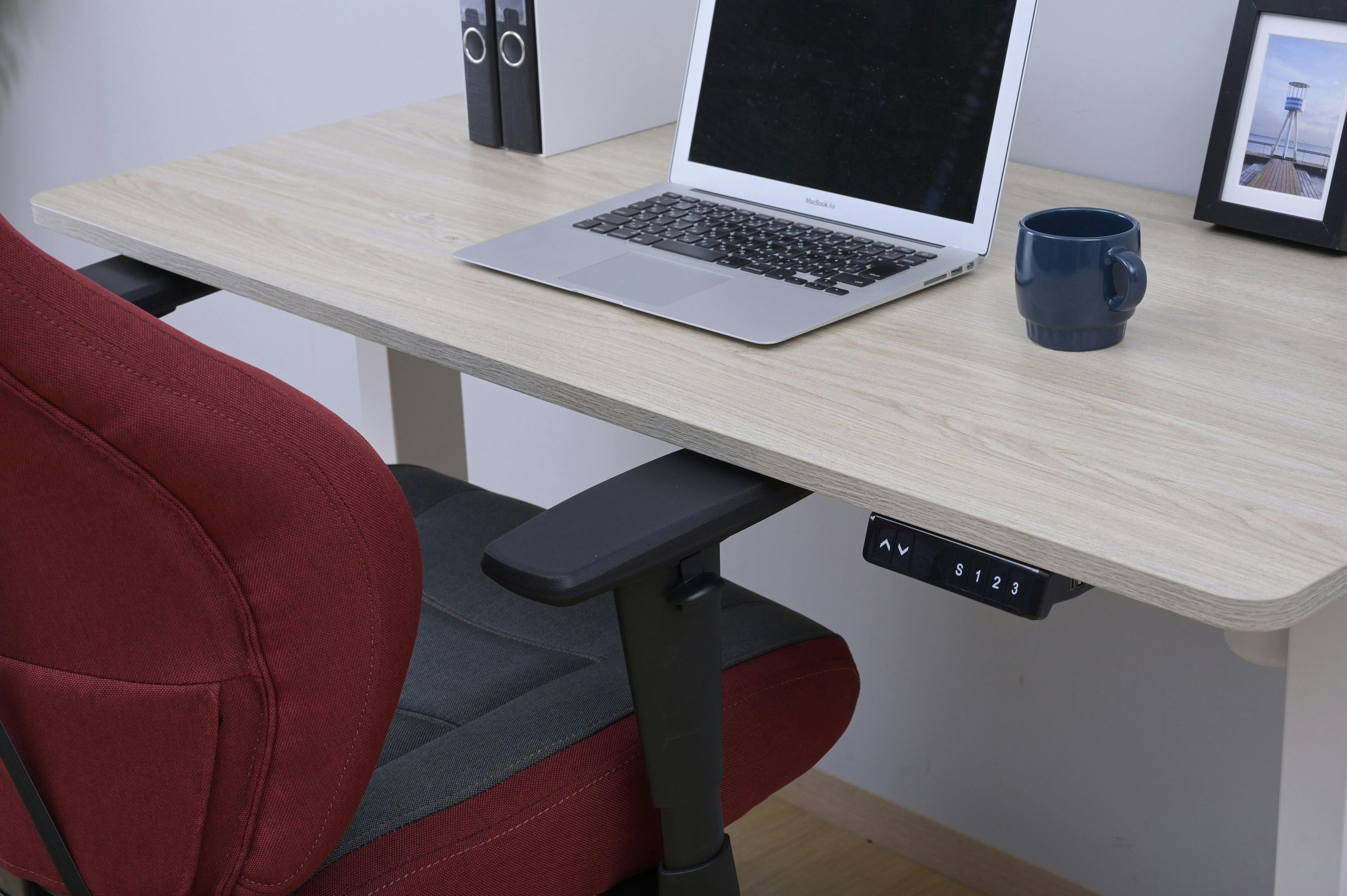 山善 電動昇降デスク dショッピング |電動昇降デスク用 天板のみ 幅100 奥行70 厚1.8