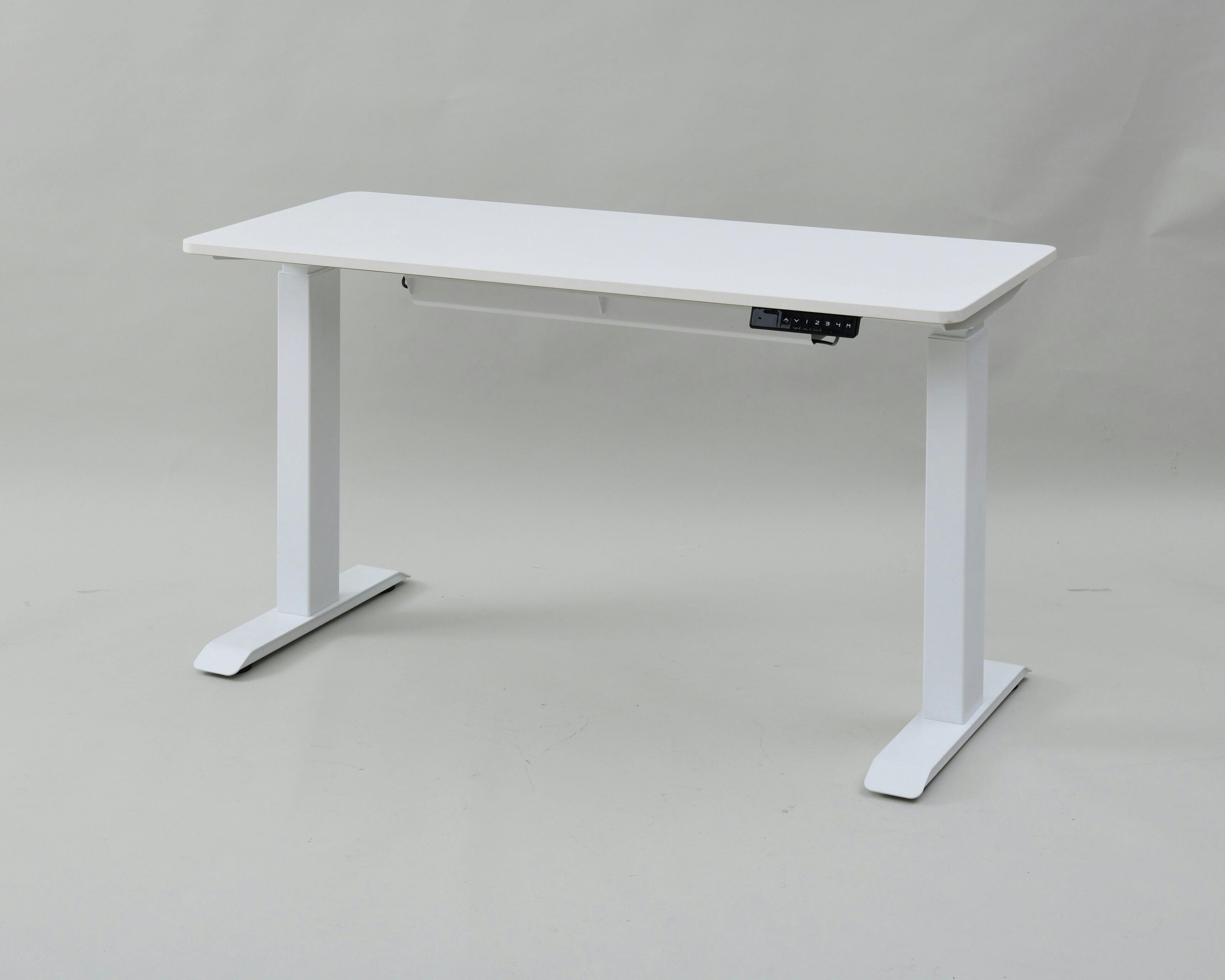 YAMAZEN(山善) スリム電動昇降デスクセツトELD-FSS(MWH)/TS1200(WH) 97829 4983771133572【別送品】