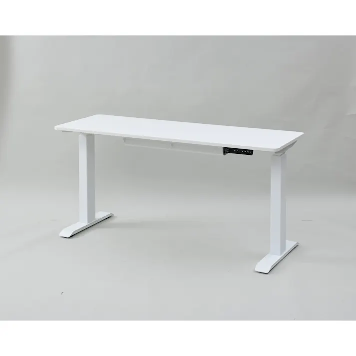 YAMAZEN(山善) スリム電動昇降デスクセツトELD-FSS(MWH)/TS1400(WH) 97830 4983771133589【別送品】