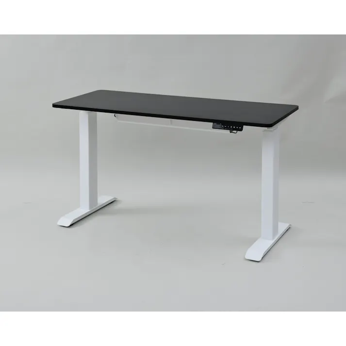 YAMAZEN(山善) スリム電動昇降デスクセツトELD-FSS(MWH)/TS1200(BK) 97832 4983771133602【別送品】