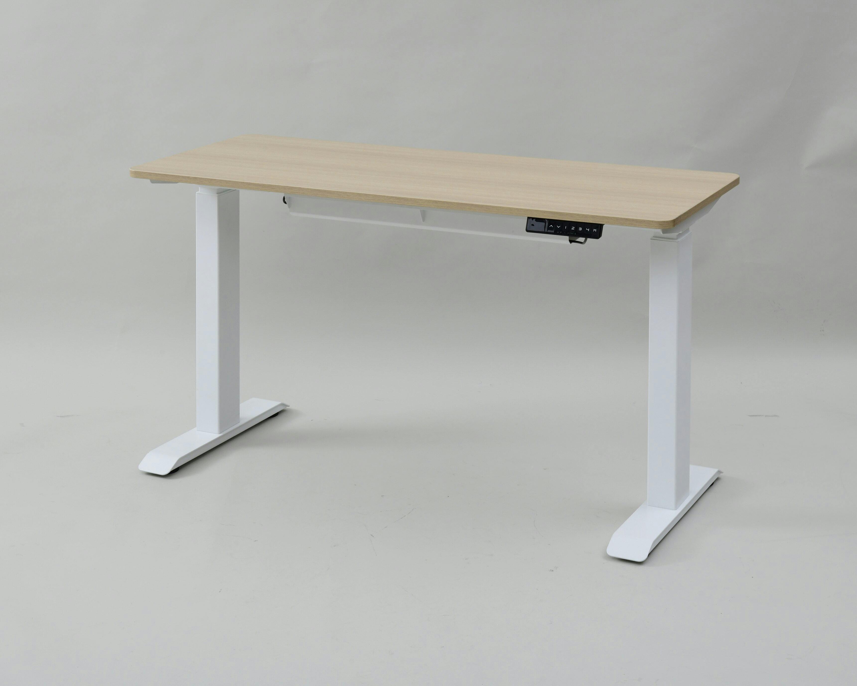 YAMAZEN(山善) スリム電動昇降デスクセツトELD-FSS(MWH)/TS1200(WN) 97835 4983771133633【別送品】