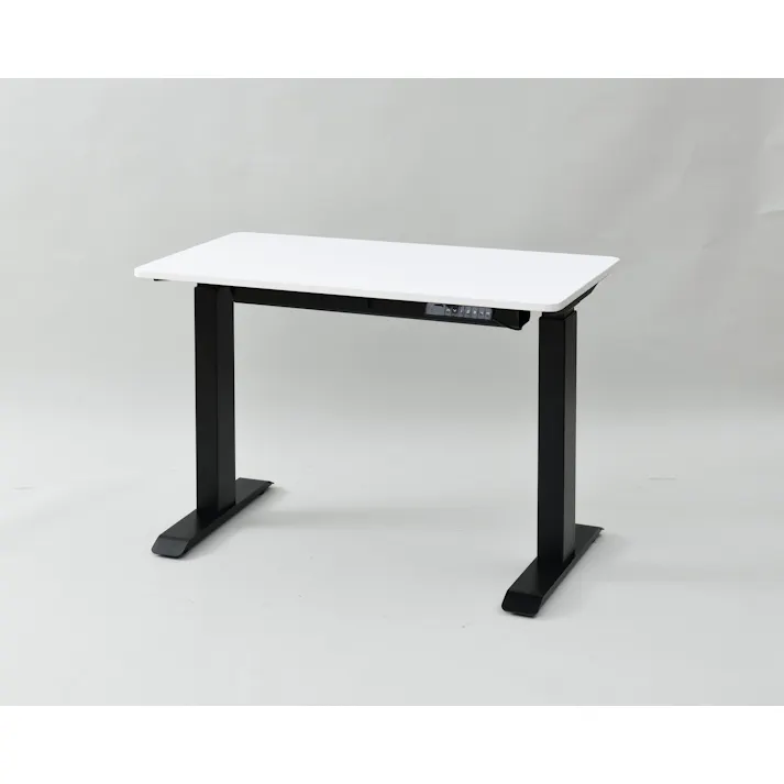 YAMAZEN(山善) スリム電動昇降デスクセツトELD-FSS(MBK)/TS1000(WH) 97837 4983771133657【別送品】