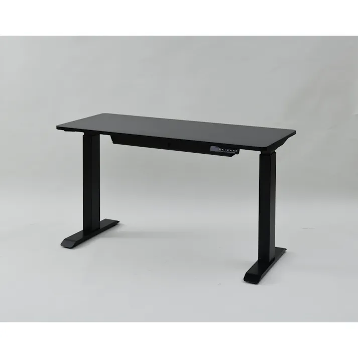 YAMAZEN(山善) スリム電動昇降デスクセツトELD-FSS(MBK)/TS1200(BK) 97841 4983771133701【別送品】