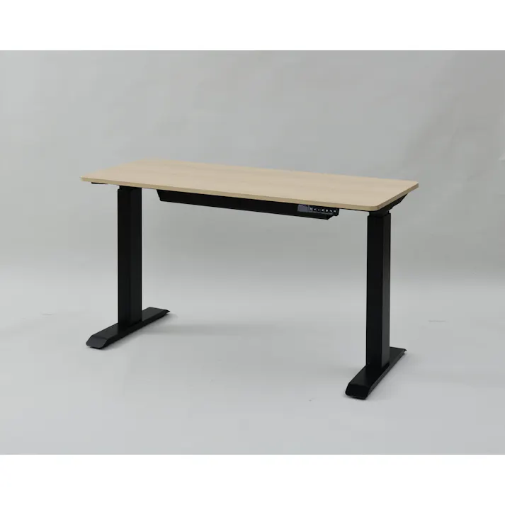 YAMAZEN(山善) スリム電動昇降デスクセツトELD-FSS(MBK)/TS1200(WN) 97844 4983771133749【別送品】