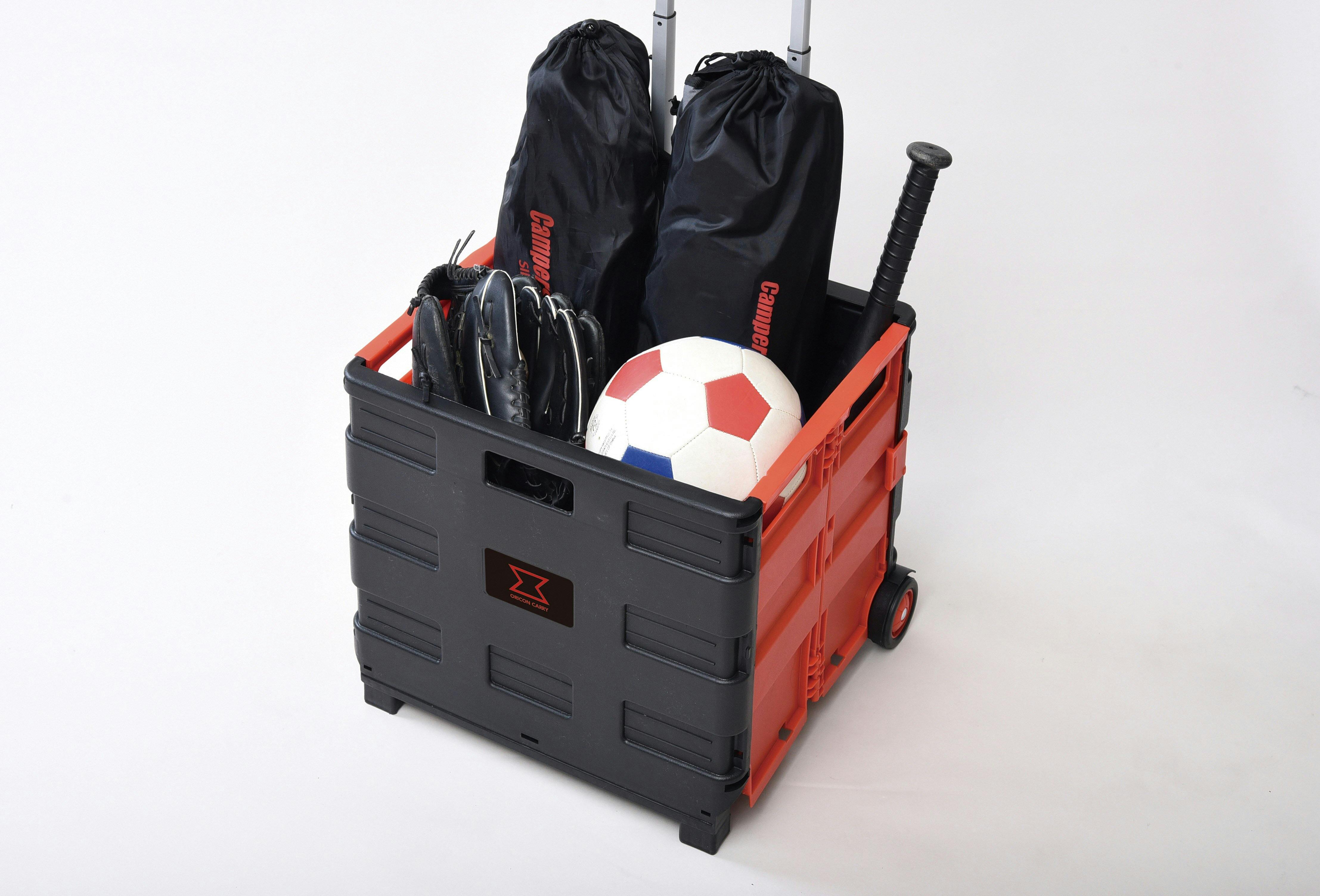 YAMAZEN(山善) オリコンカート WOC-42(BKRD) 28059