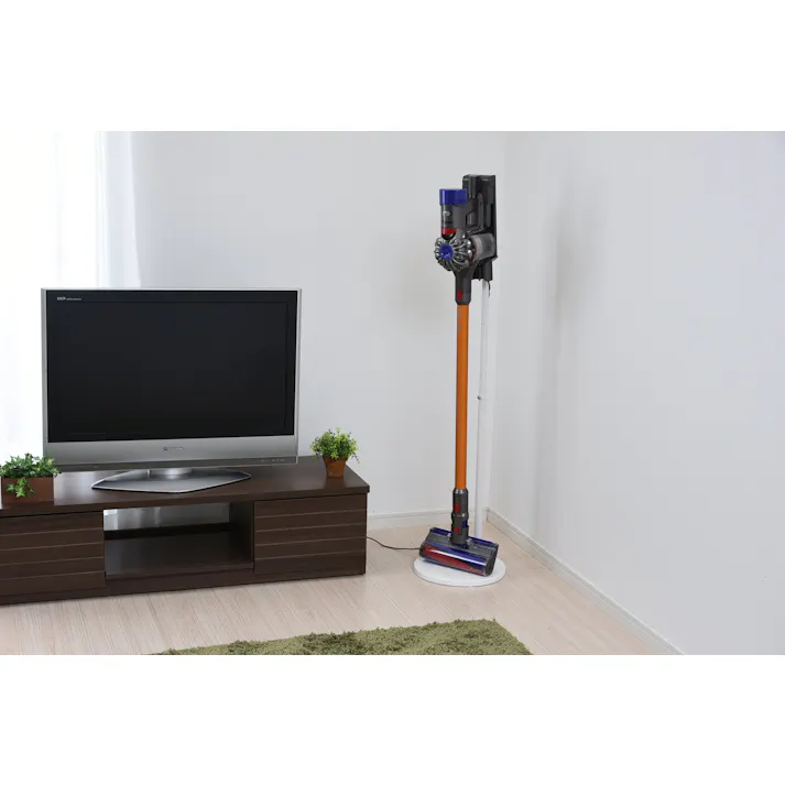 YAMAZEN(山善) スティッククリーナースタンド ブラック RCS-30(WH) 31668 4983771845345【別送品】