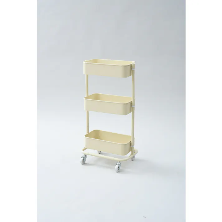 YAMAZEN(山善) バスケットスリムトローリーLSBT-3(IV) 37085 4983771866777【別送品】