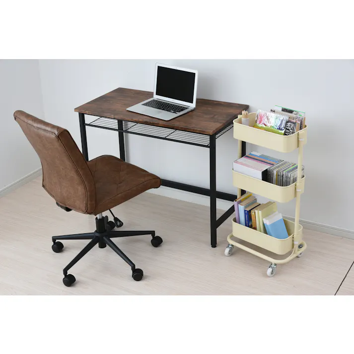 YAMAZEN(山善) バスケットスリムトローリーLSBT-3(IV) 37085 4983771866777【別送品】