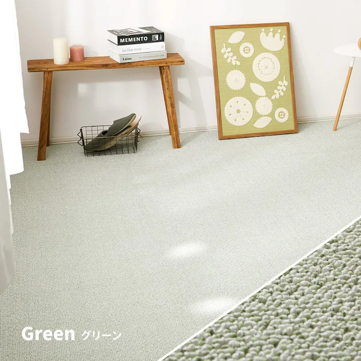 萩原 HAGIHARA 防炎・撥水付き国産高機能カーペット PS-700 江戸間10畳352×440ブラウン 600002790【別送品】