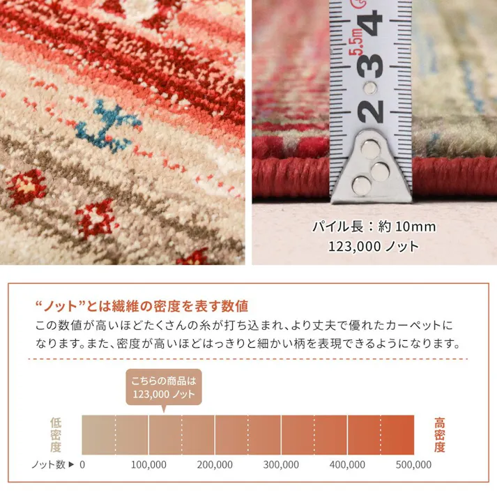 萩原 HAGIHARA トルコ製 ウィルトン織の玄関マット RAKKAS70×125トワル 240619916【別送品】