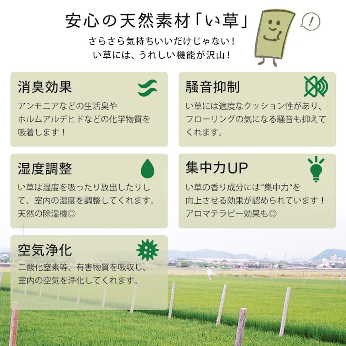 萩原 HAGIHARA すき間のできにくい置き畳 倉敷II82×82×2.5ブラウン 159055001【別送品】