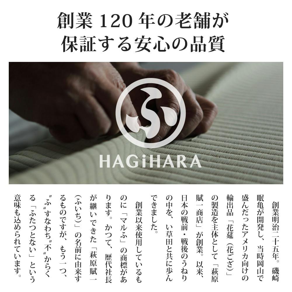 萩原 HAGIHARA すき間のできにくい置き畳 倉敷II82×82×2．5ナチュラル