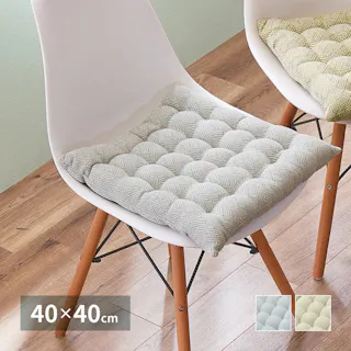 萩原 HAGIHARA インド綿シートクッション アルト40×40グリーン 270078952【別送品】