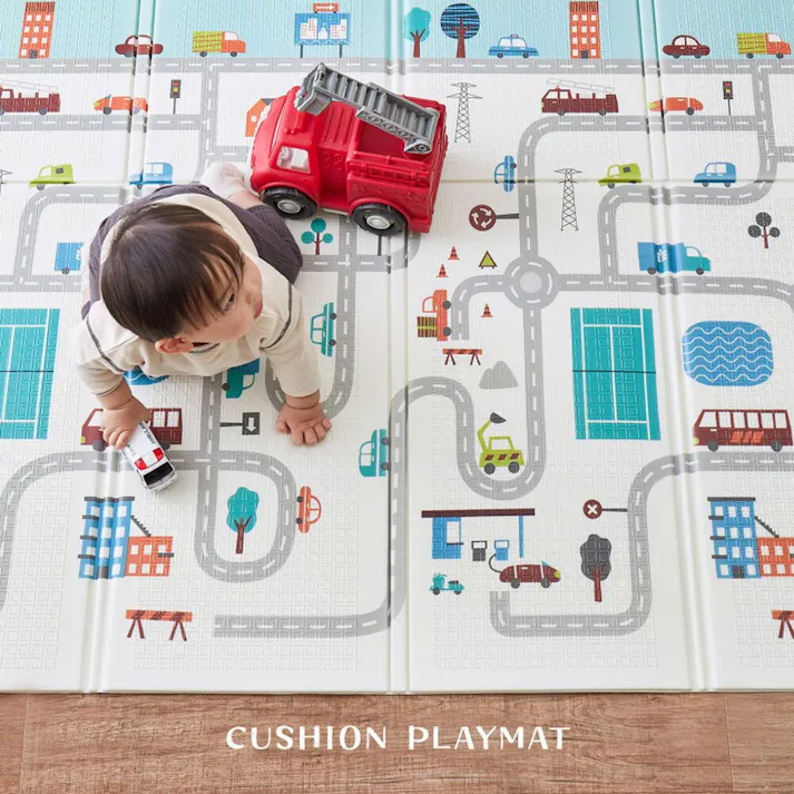 萩原 HAGIHARA 折りたためて水拭きできるプレイマット エクスロード148×196- 600010701【別送品】