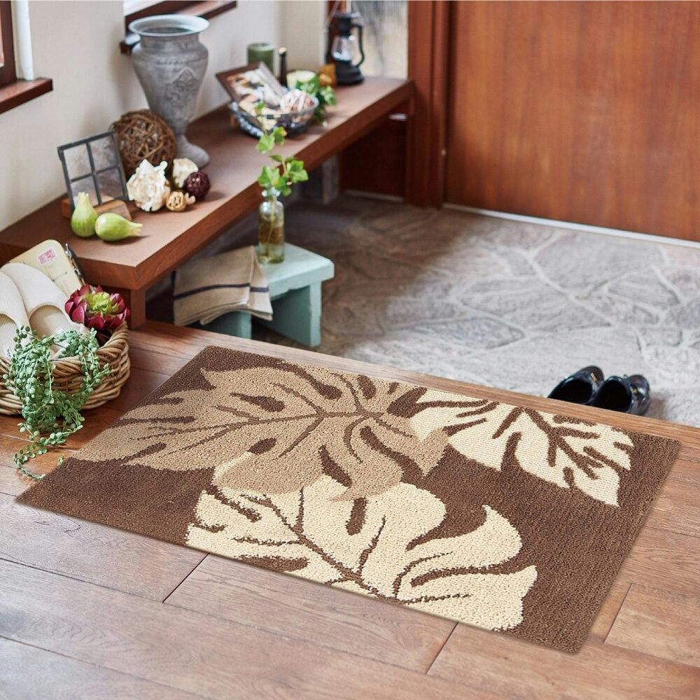 萩原 HAGIHARA 玄関マット アラカイ45×75ブラウン 240001204【別送品