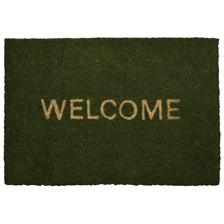 萩原 HAGIHARA 外玄関用 泥落としマット ウェルカム45×65 240003100【別送品】