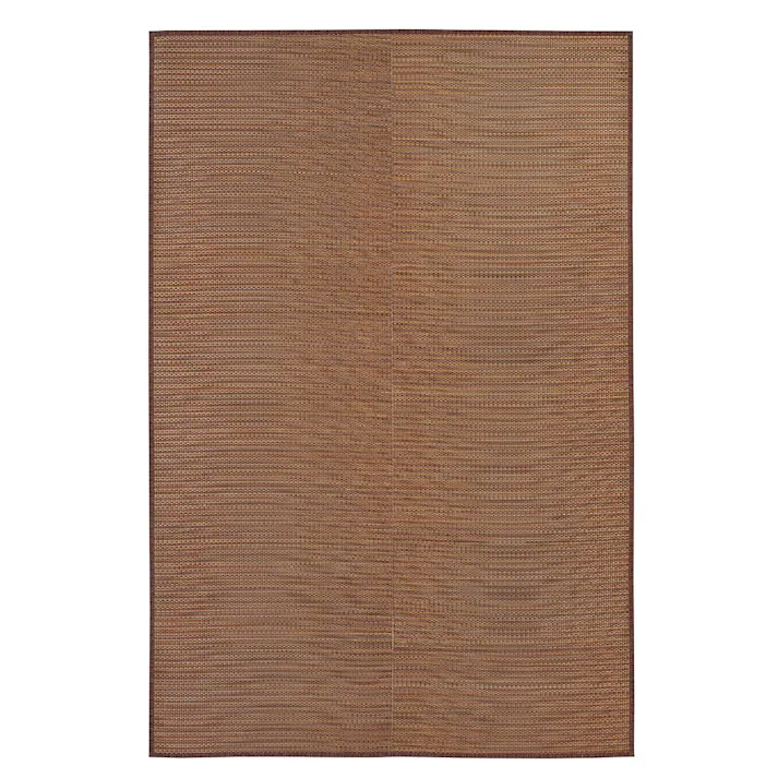 萩原 HAGIHARA 裏付き い草カーペット 南風 江戸間1畳87×174ブラウン 81847600【別送品】