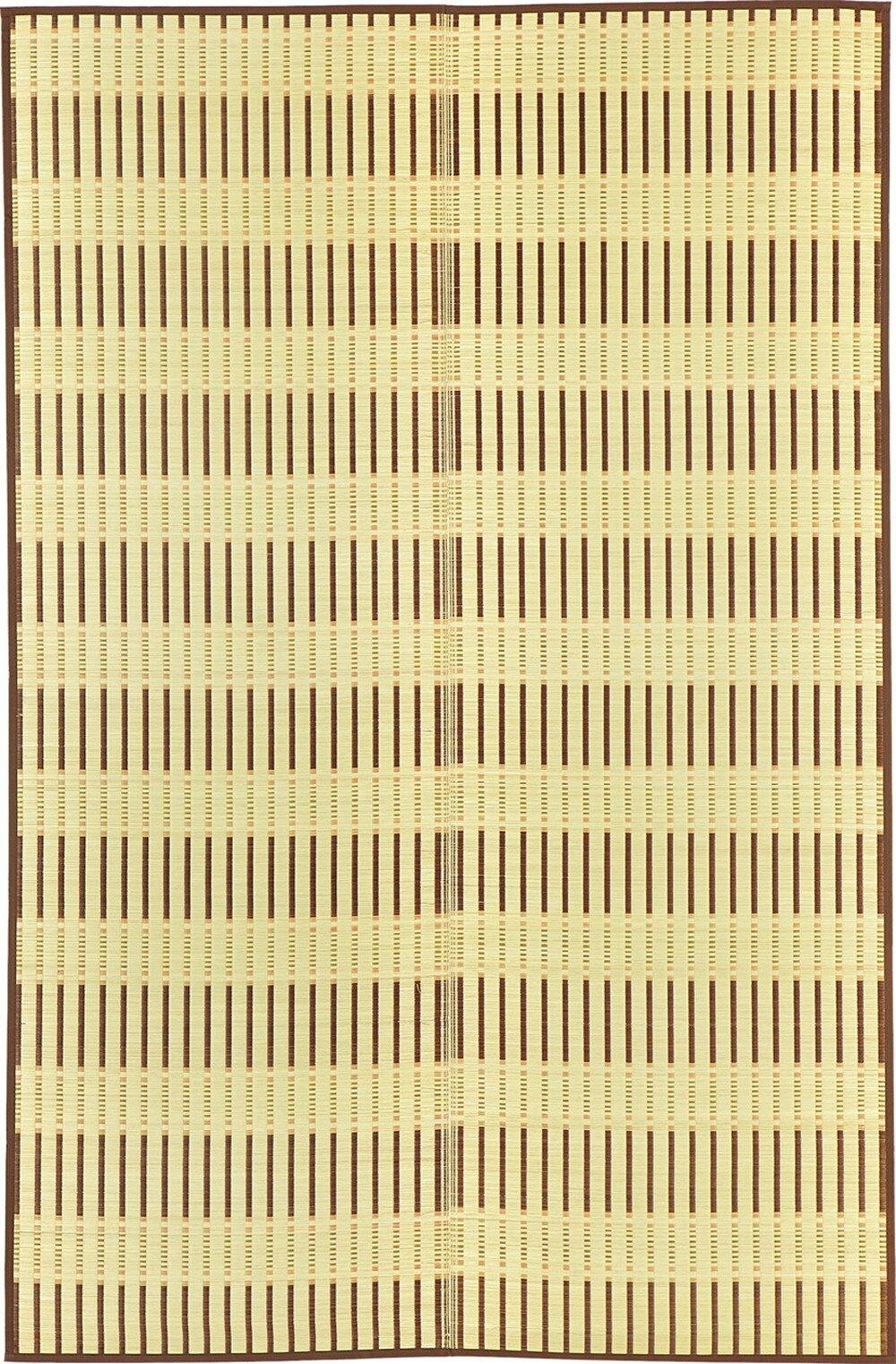 萩原 HAGIHARA 掛川織　い草カーペット　津弥（つや）　　本間2畳191×191ブラウン 81832620【別送品】