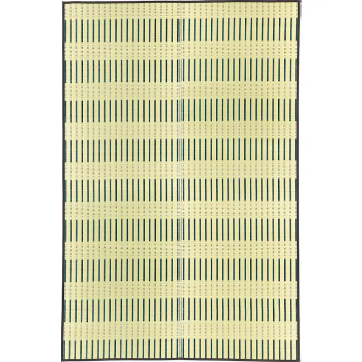 萩原 HAGIHARA 掛川織 い草カーペット 津弥(つや) 本間8畳382×382ブルー 81832580【別送品】