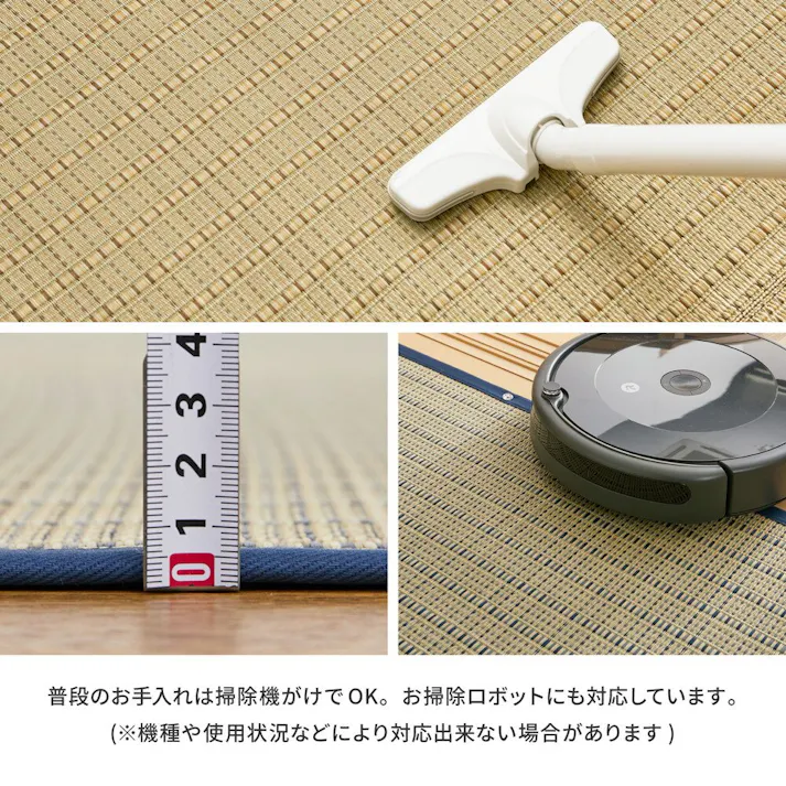 萩原 HAGIHARA 国産い草カーペット 清涼 江戸間2畳174×174ベージュ 81965120【別送品】