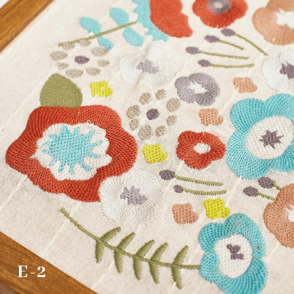 【更に値下げしました】壁掛け画 萩原 HAGIHARA 壁掛けアート 刺繍 ファブリックパネル E-1