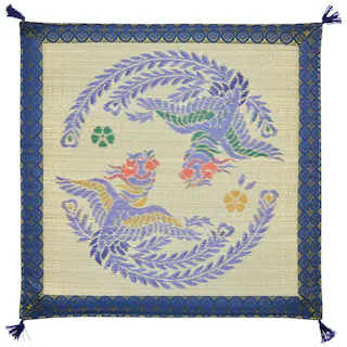 萩原 HAGIHARA 国産い草御前座布団 鳳凰70×70 81851900 4955872584362【別送品】