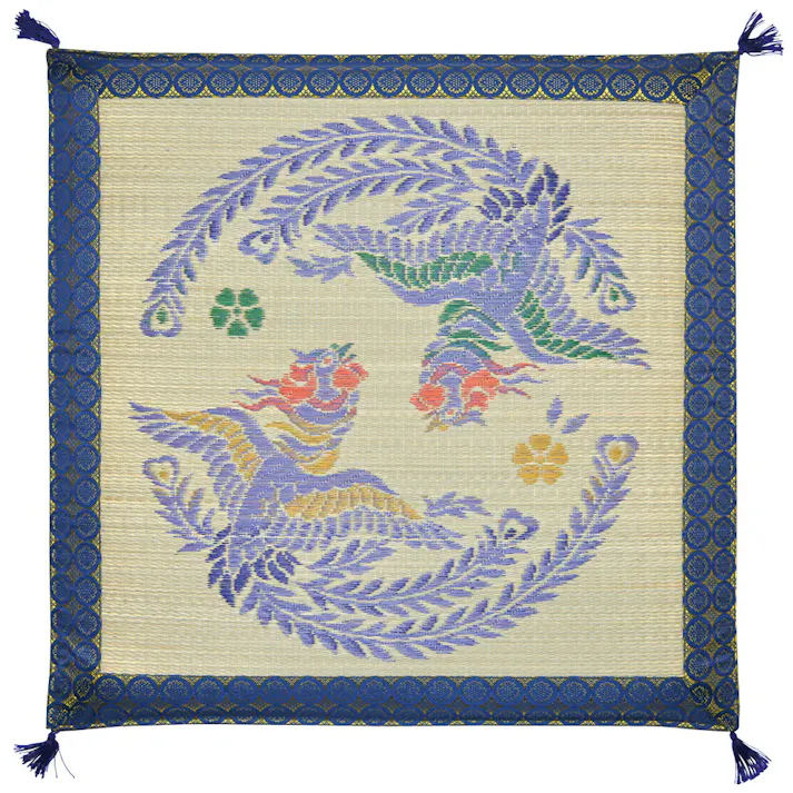 萩原 HAGIHARA 国産い草御前座布団 鳳凰70×70 81851900 4955872584362【別送品】