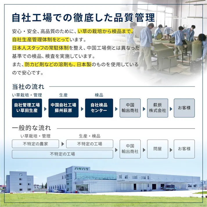 萩原 HAGIHARA 市松柄 い草カーペット 若月 江戸間8畳348×352ブラウン 81951880 4955872810973【別送品】