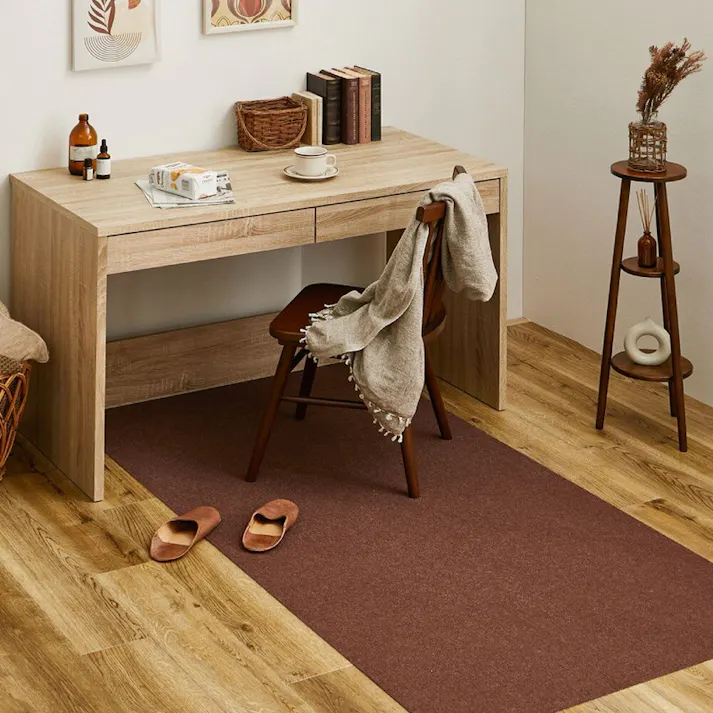 萩原 HAGIHARA 吸着チェアマット 滑りにくい フリーカット90×180グレー 350118926 4955872939216【別送品】