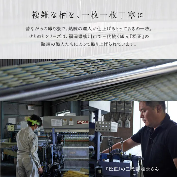 HAGIHARA 国産い草カーペット せとのと 倉ノ戸 江戸間2畳 ブルー 4955872943404 81966420【別送品】