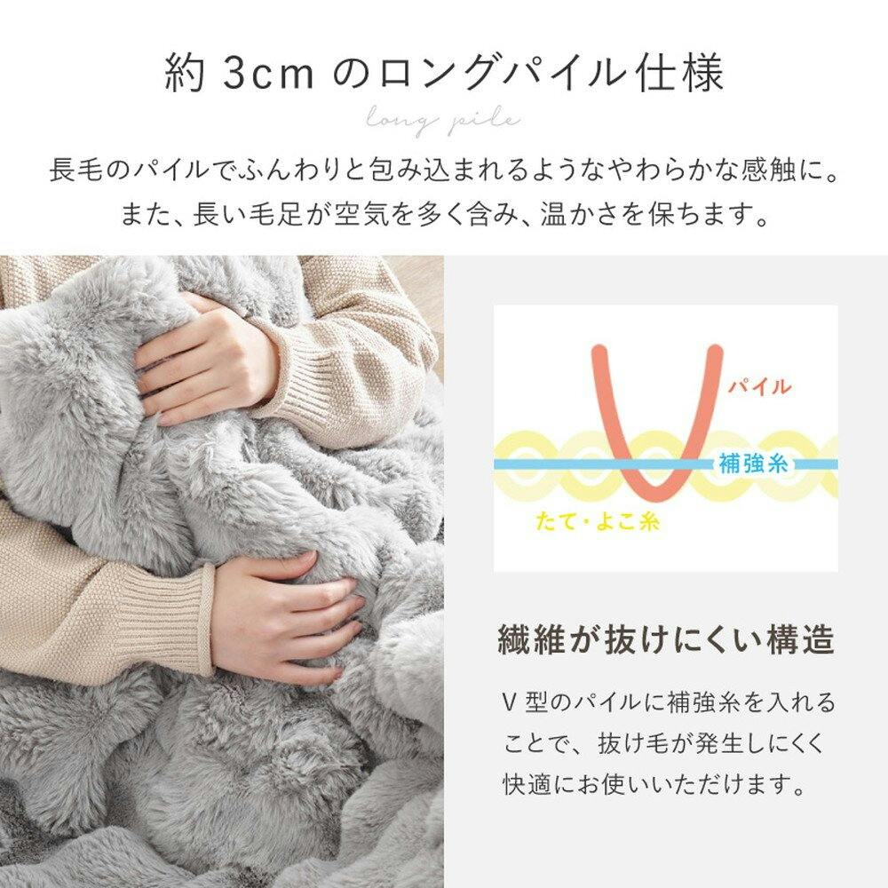 ひまわりこたつ布団単品直径約190cm 円形 グレー 洗えるラビットファー ひまわりこたつ布団単品直径約190cm 円形 グレー 洗えるラビットファー